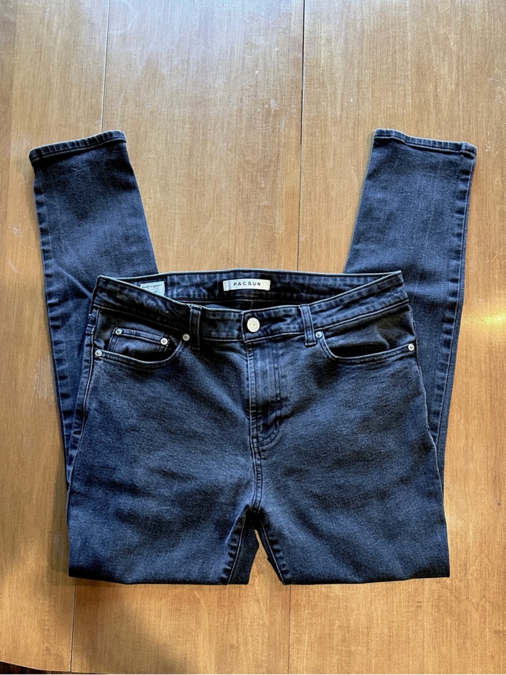 PacSun Men's Black Skinny Jeans - Stretch